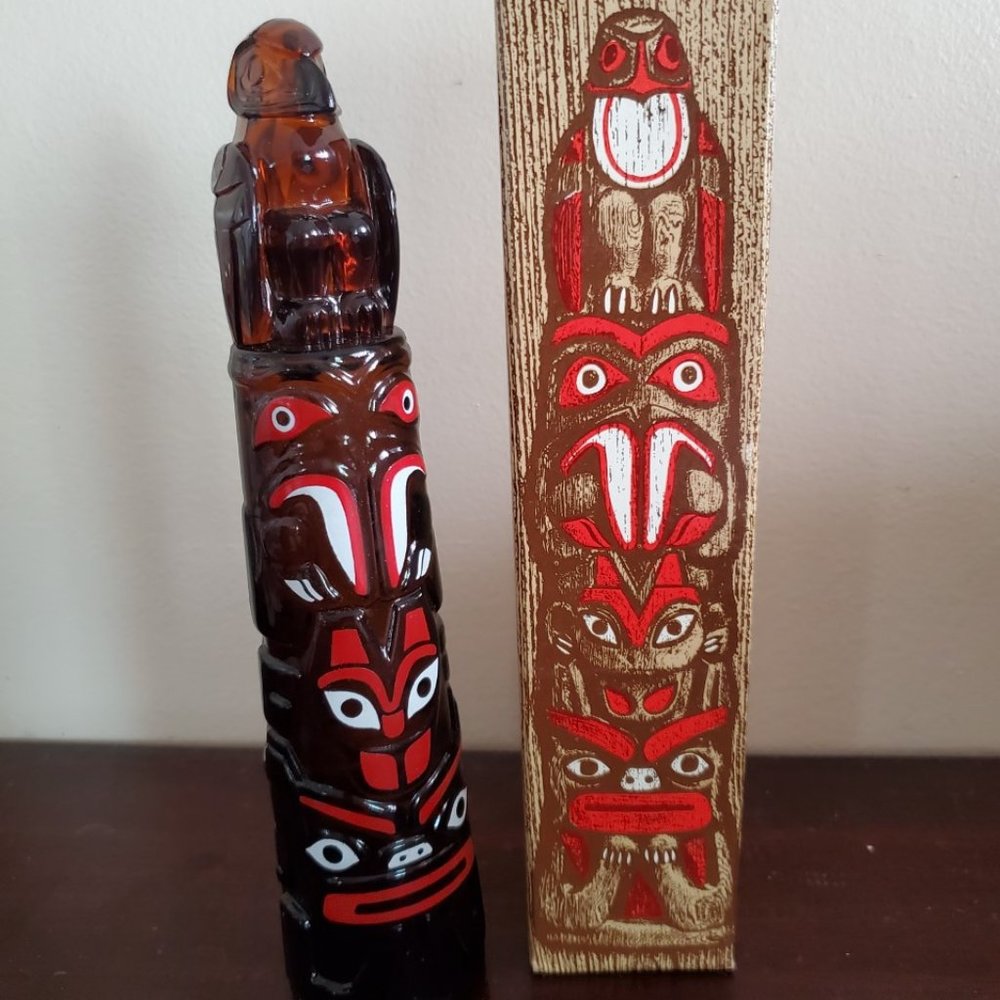 Vintage Avon Totem Pole Wild Country After Shave . New! 1970s.